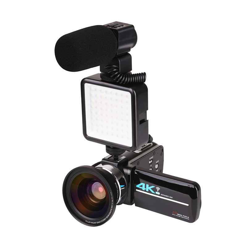 4800万像素KOMERY 4K夜视数码摄像机 Wi-Fi高清相机 X7