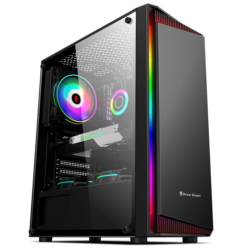 铭能 i9级12核2673V3/RTX3060/5700XT独显/32G内存/1T固态 台式电脑 台式机 电脑主机 组装电脑 家用办公学习电脑商务娱乐炒股学生直播游戏电脑台式组装机